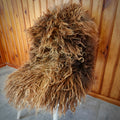 Brown icelandic sheepskin - large