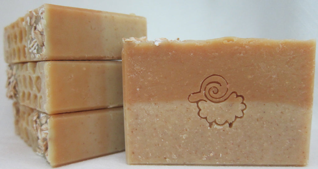 Honey & oat soap